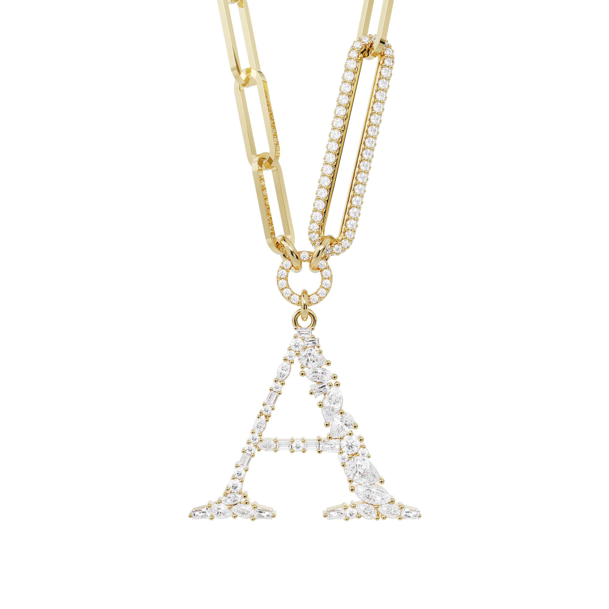 Letter A Paperclip