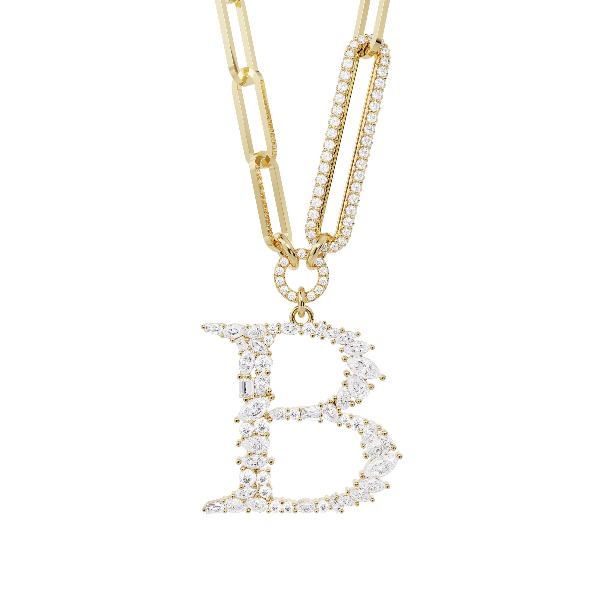 Letter B Paperclip