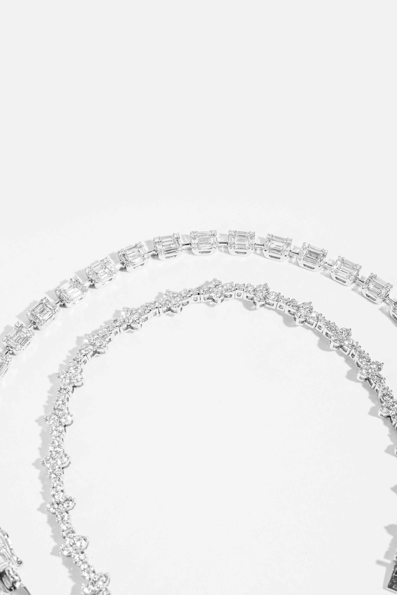 Diamond Illusion Tennis Bracelet