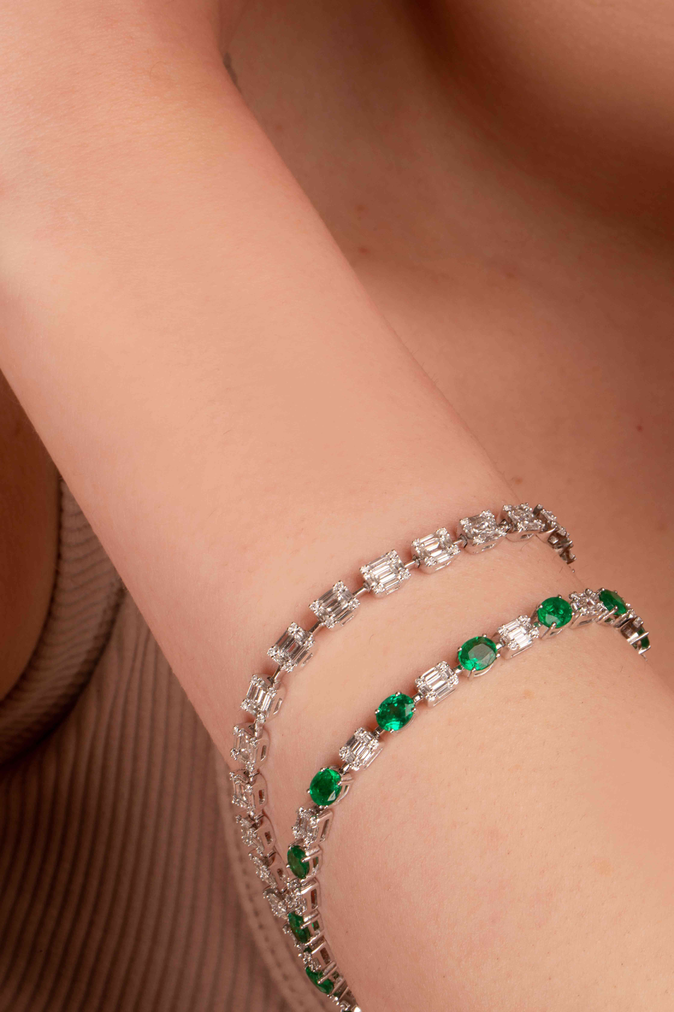 Diamond Illusion Tennis Bracelet
