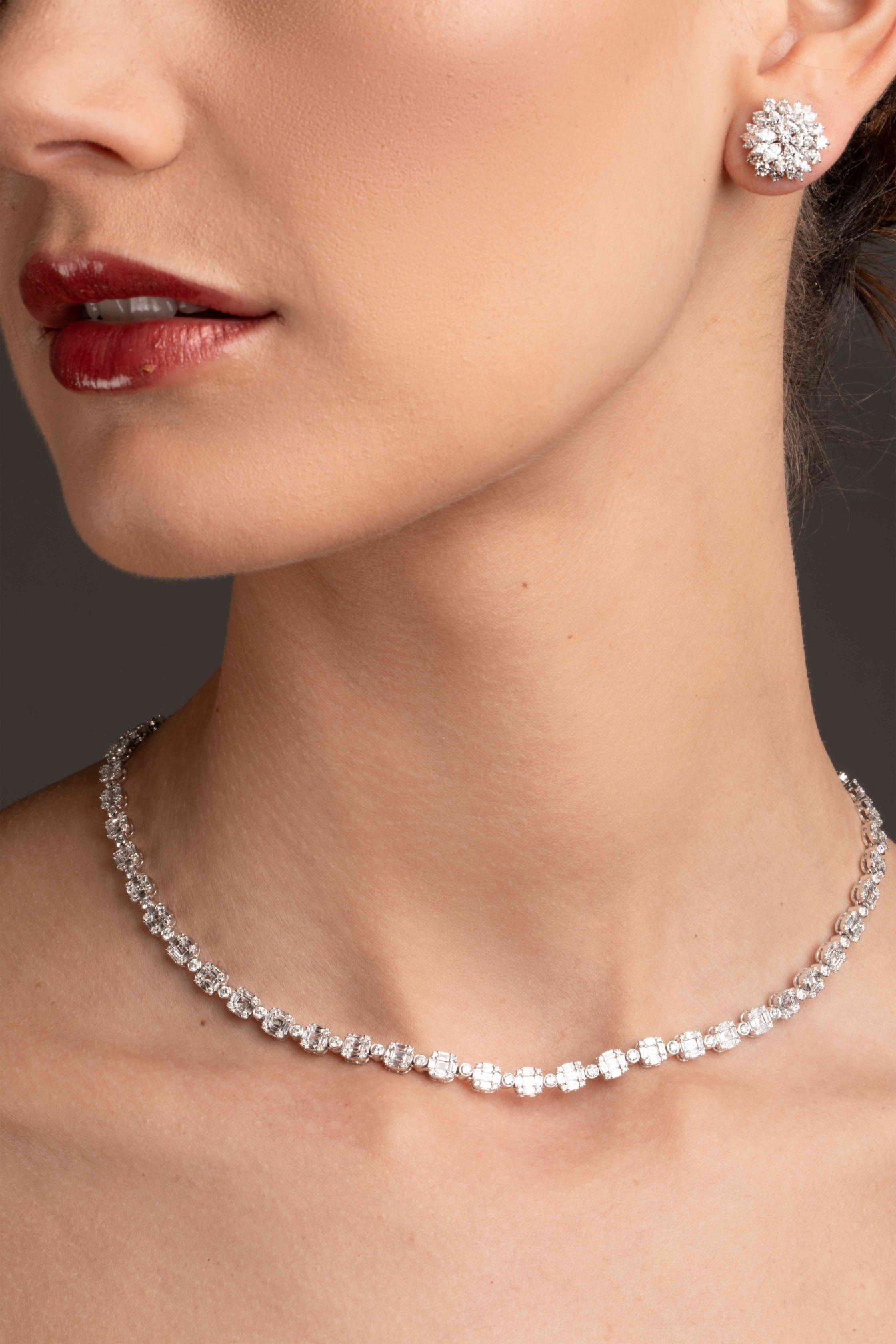 Luminous Diamond Necklace
