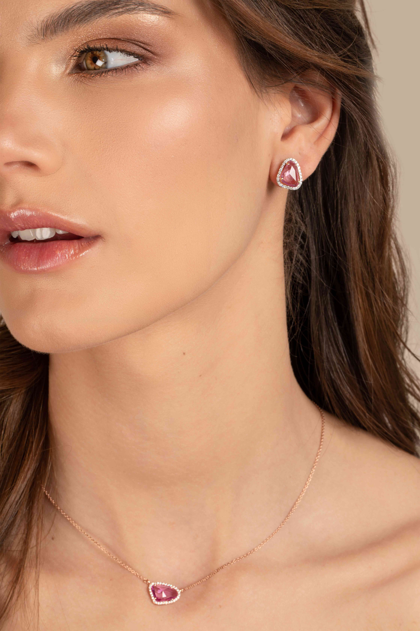 Pink Sapphire Pendant