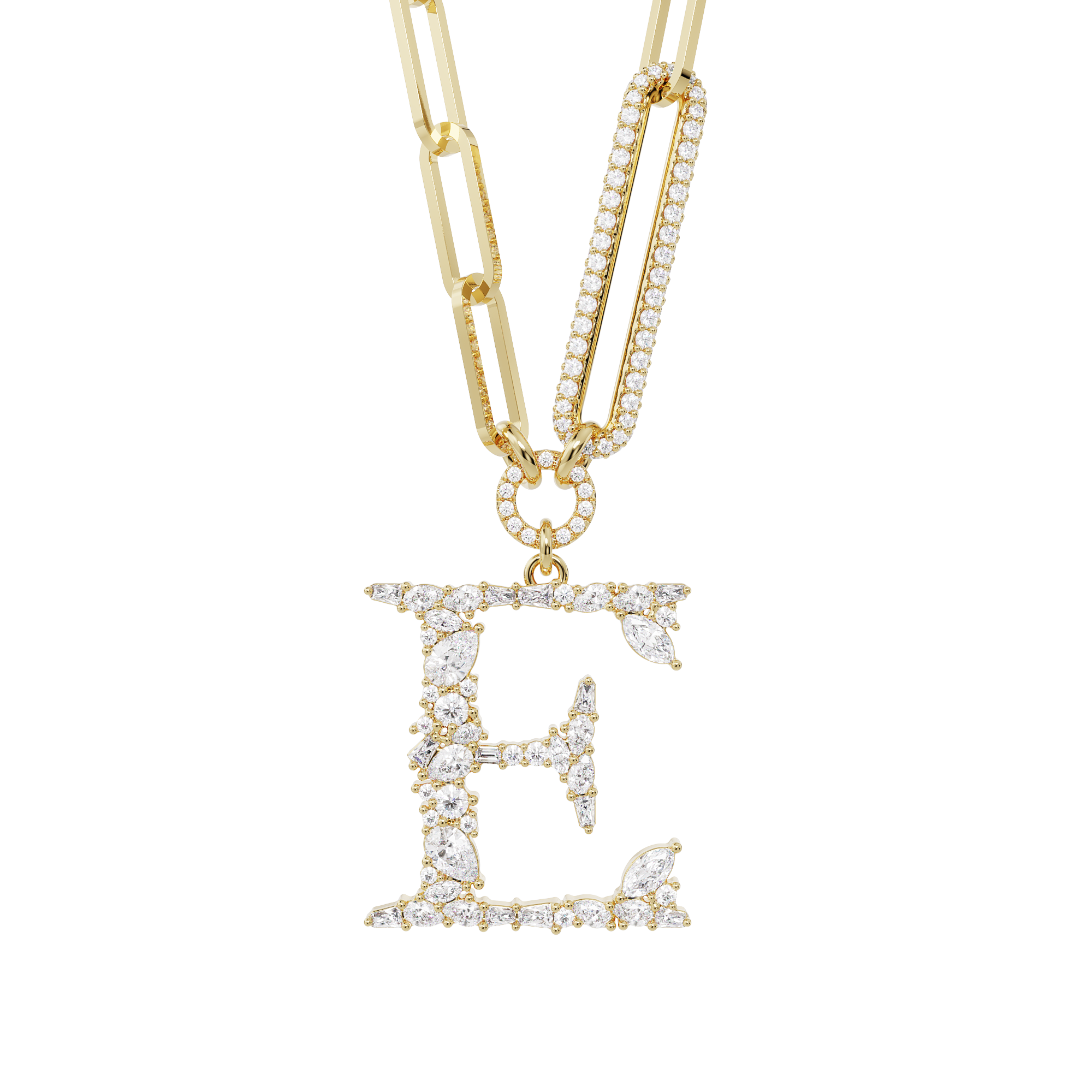 Letter E Paperclip