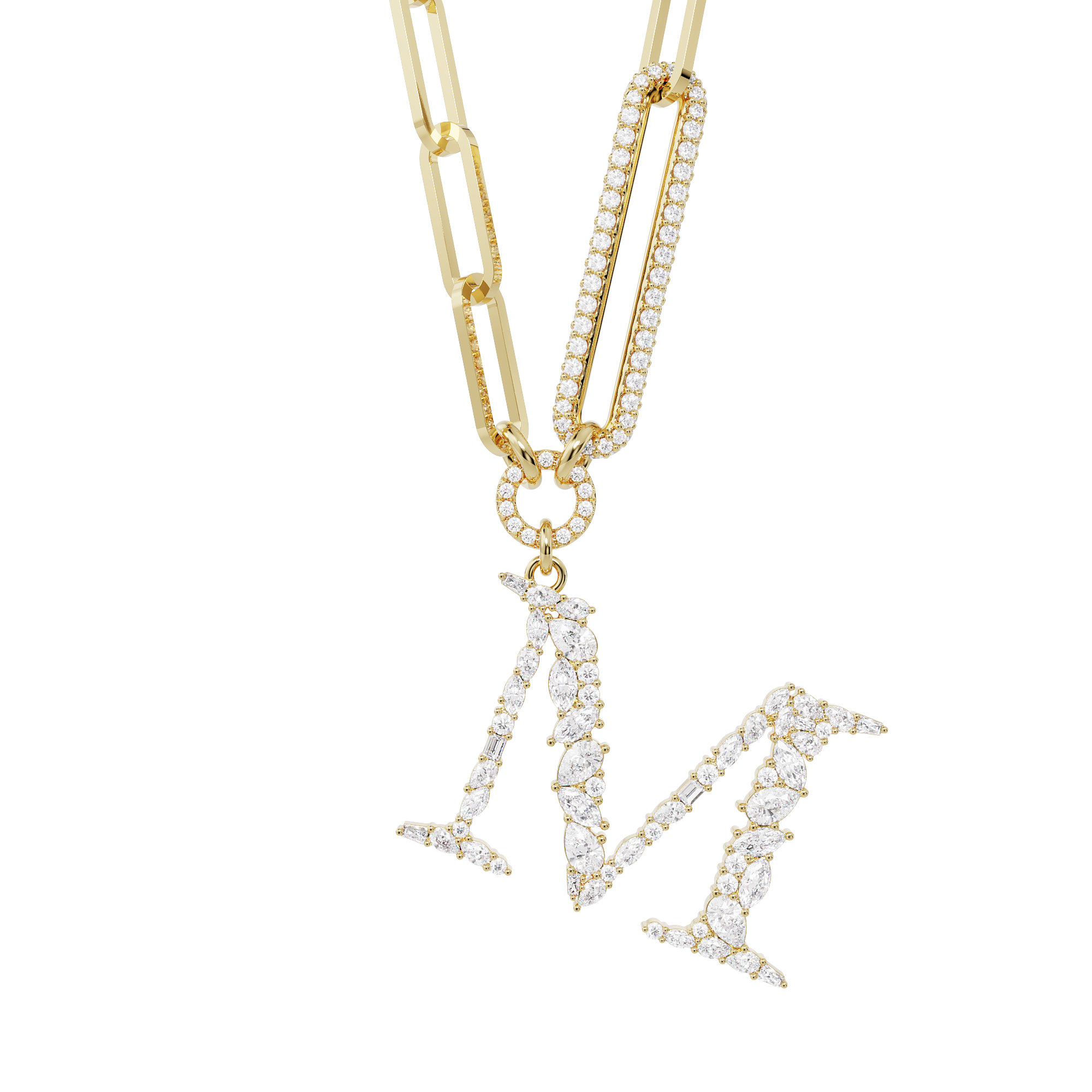 Letter M Paperclip