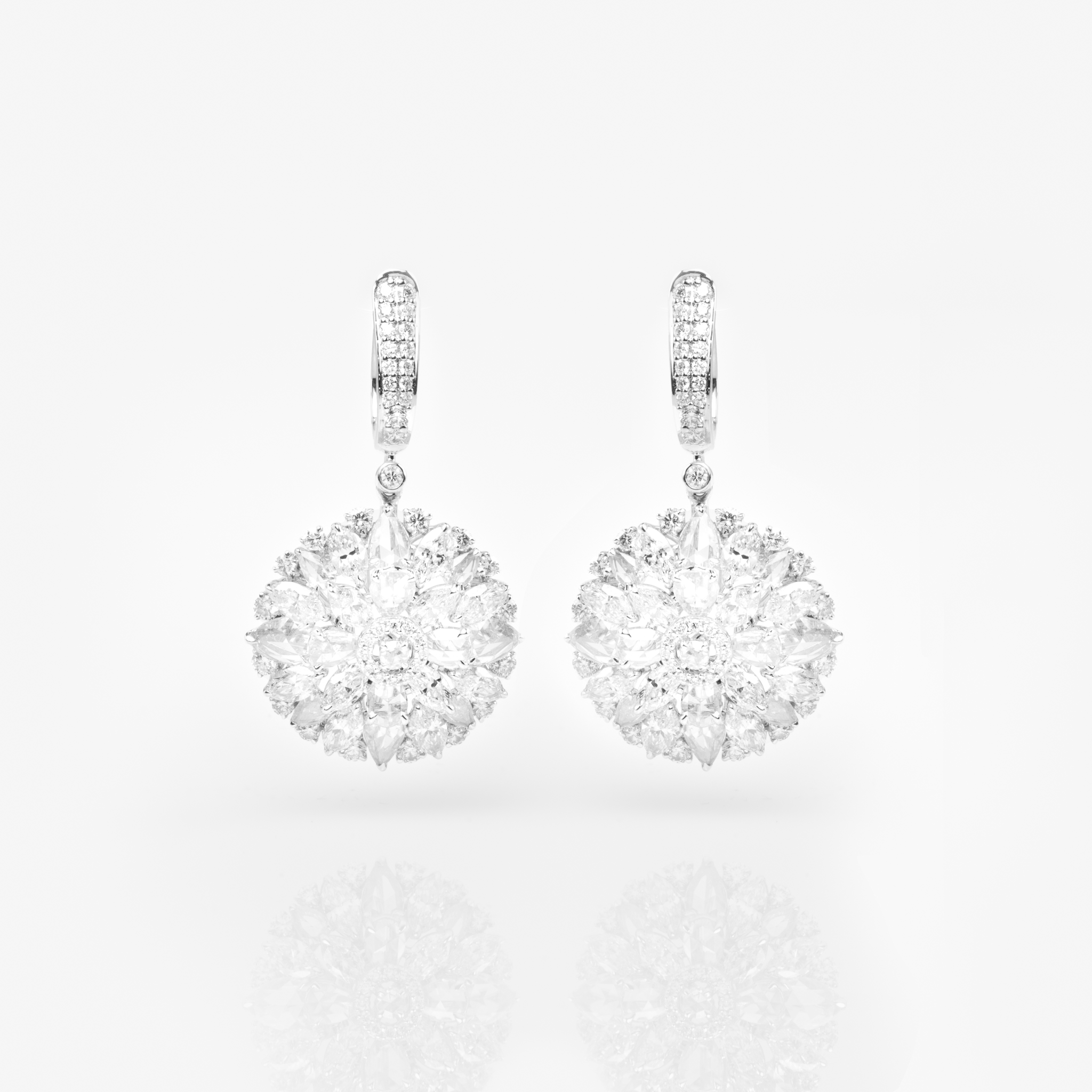 Diamond Luna Earrings