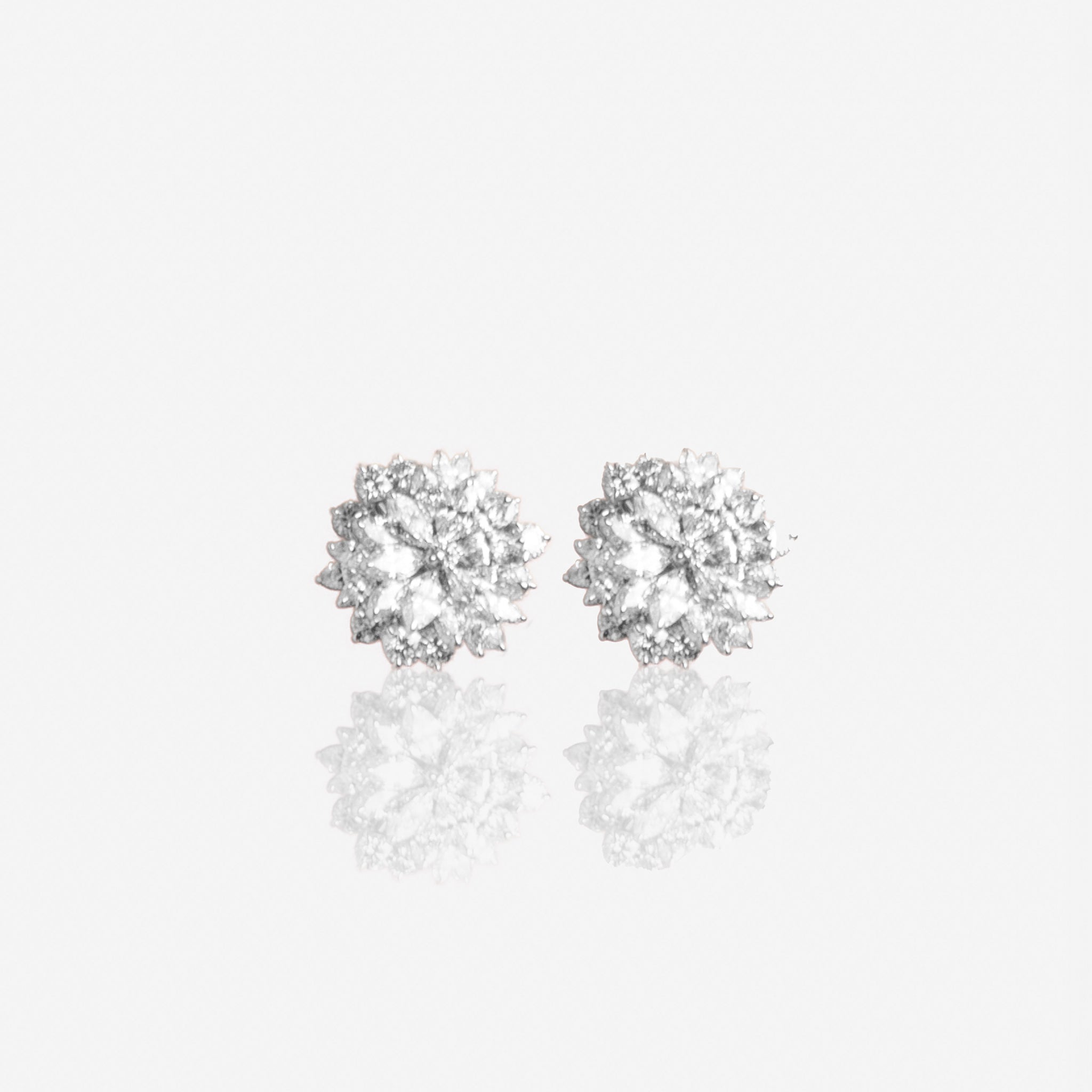 Snowflake Stud Earrings