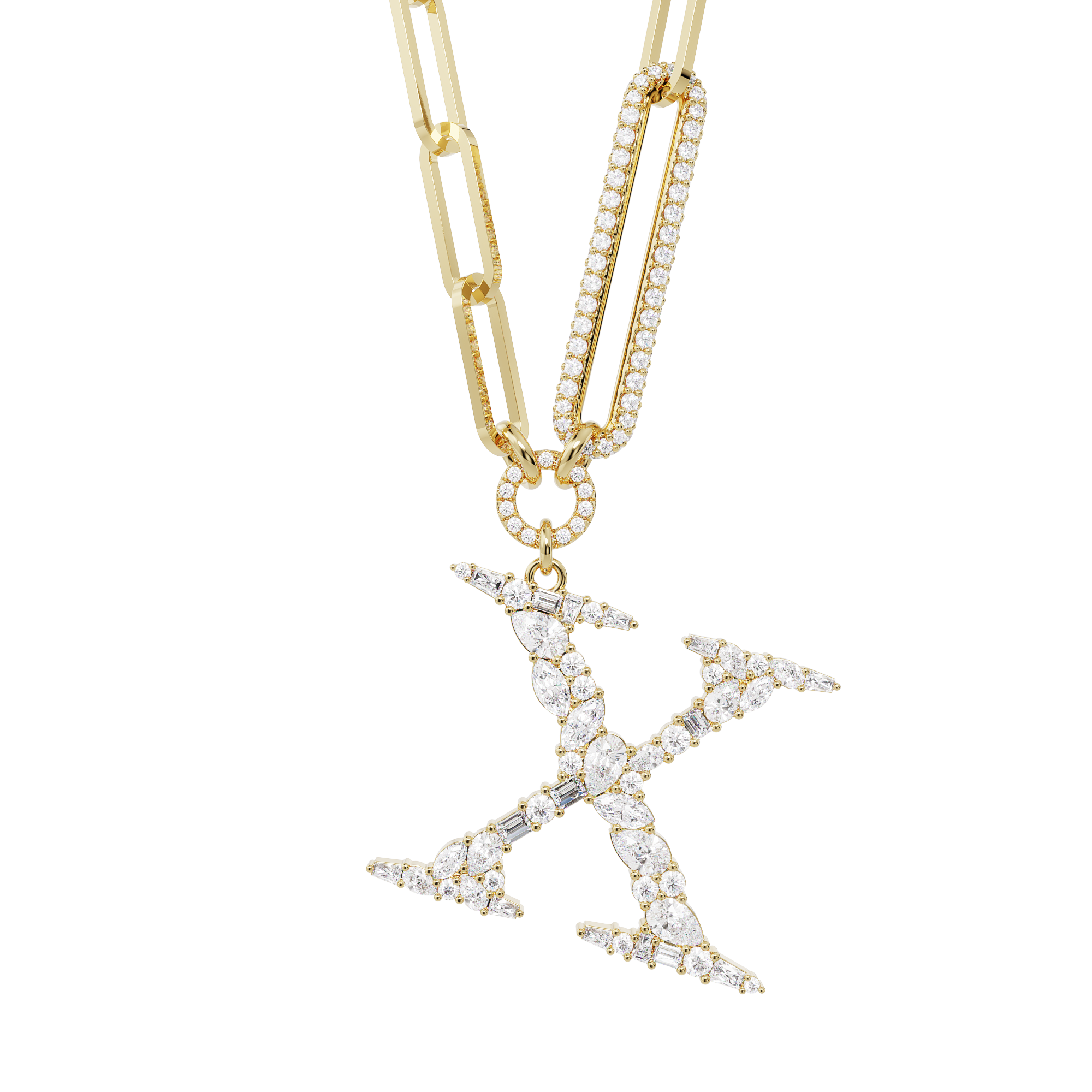 Letter X Paperclip