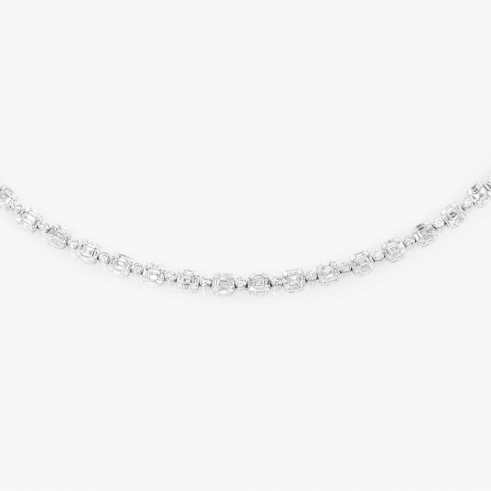 Luminous Diamond Necklace