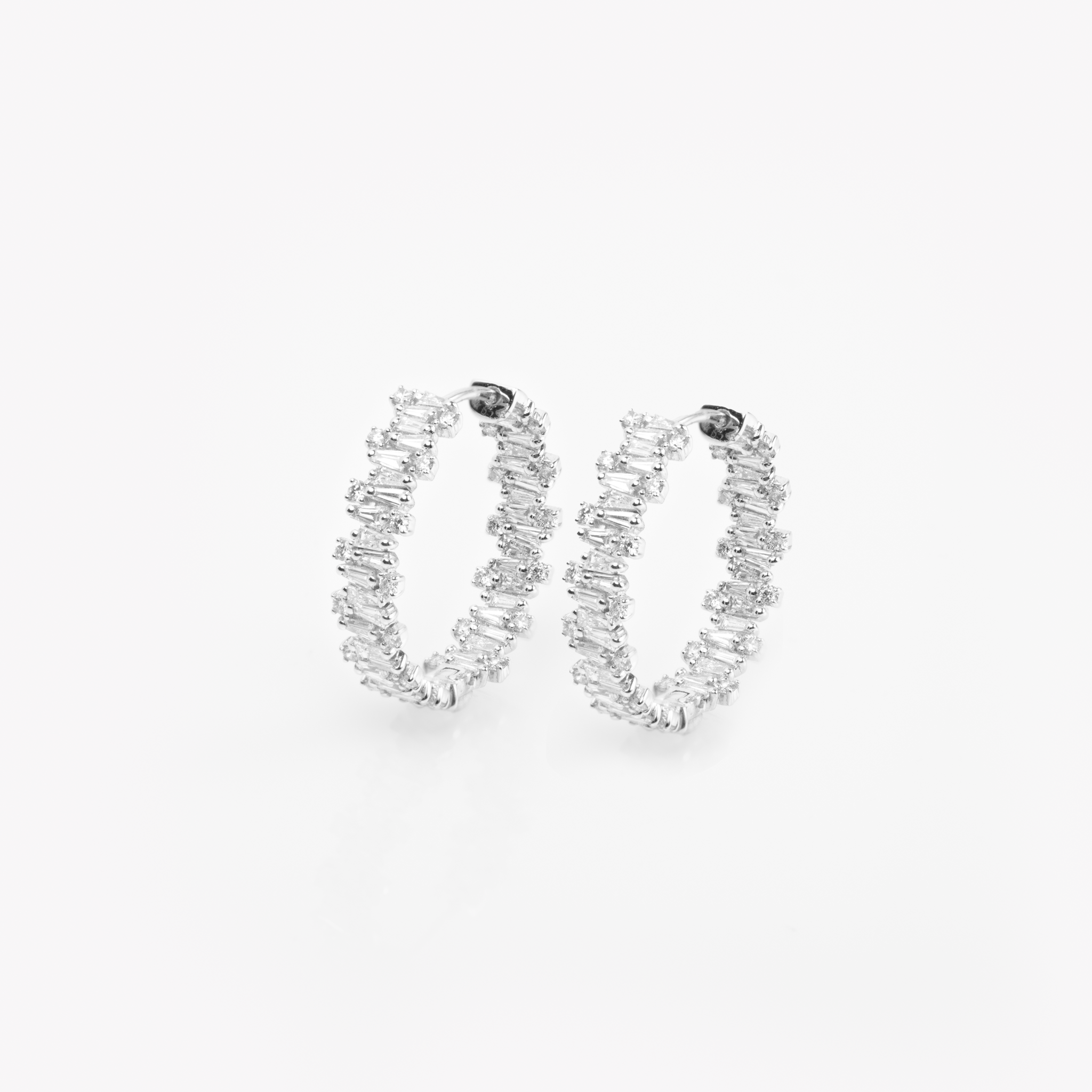 Radiant Hoop Earrings