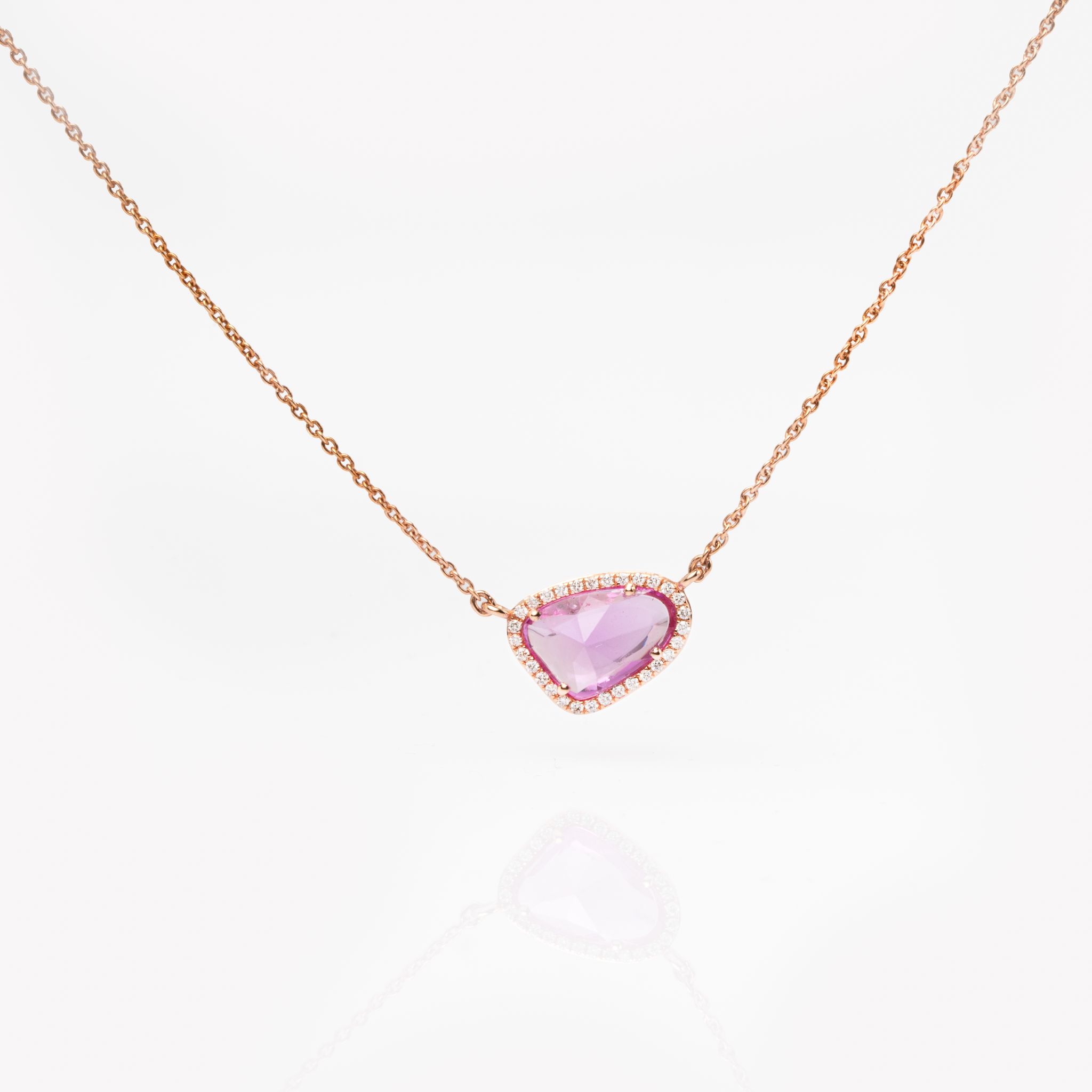 Pink Sapphire Pendant