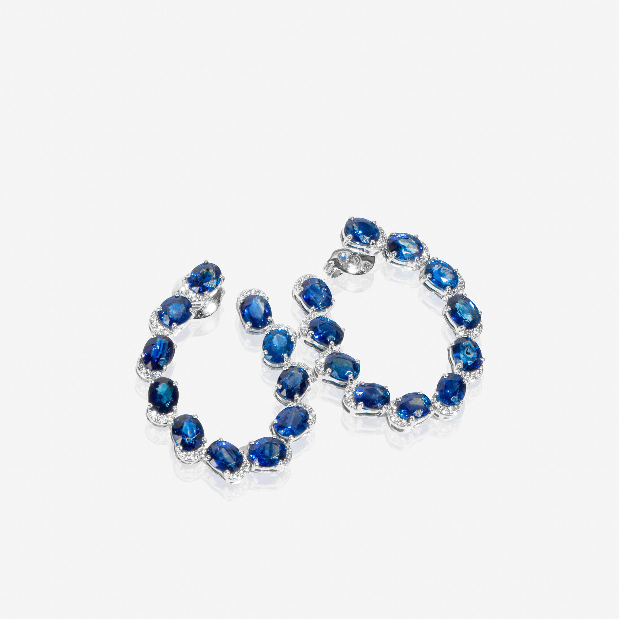 Sapphire Symphony Earrings