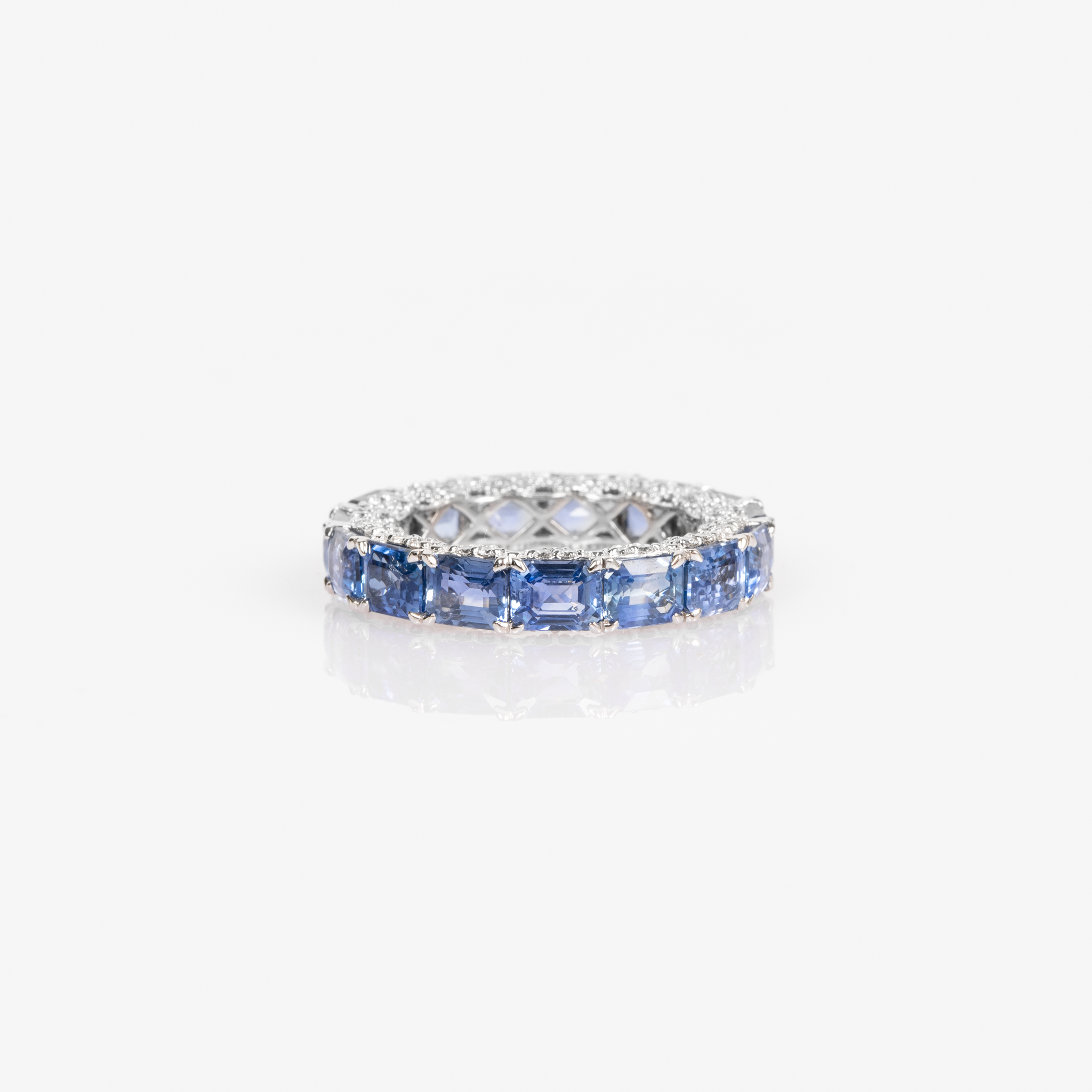Sapphire Eternity Band