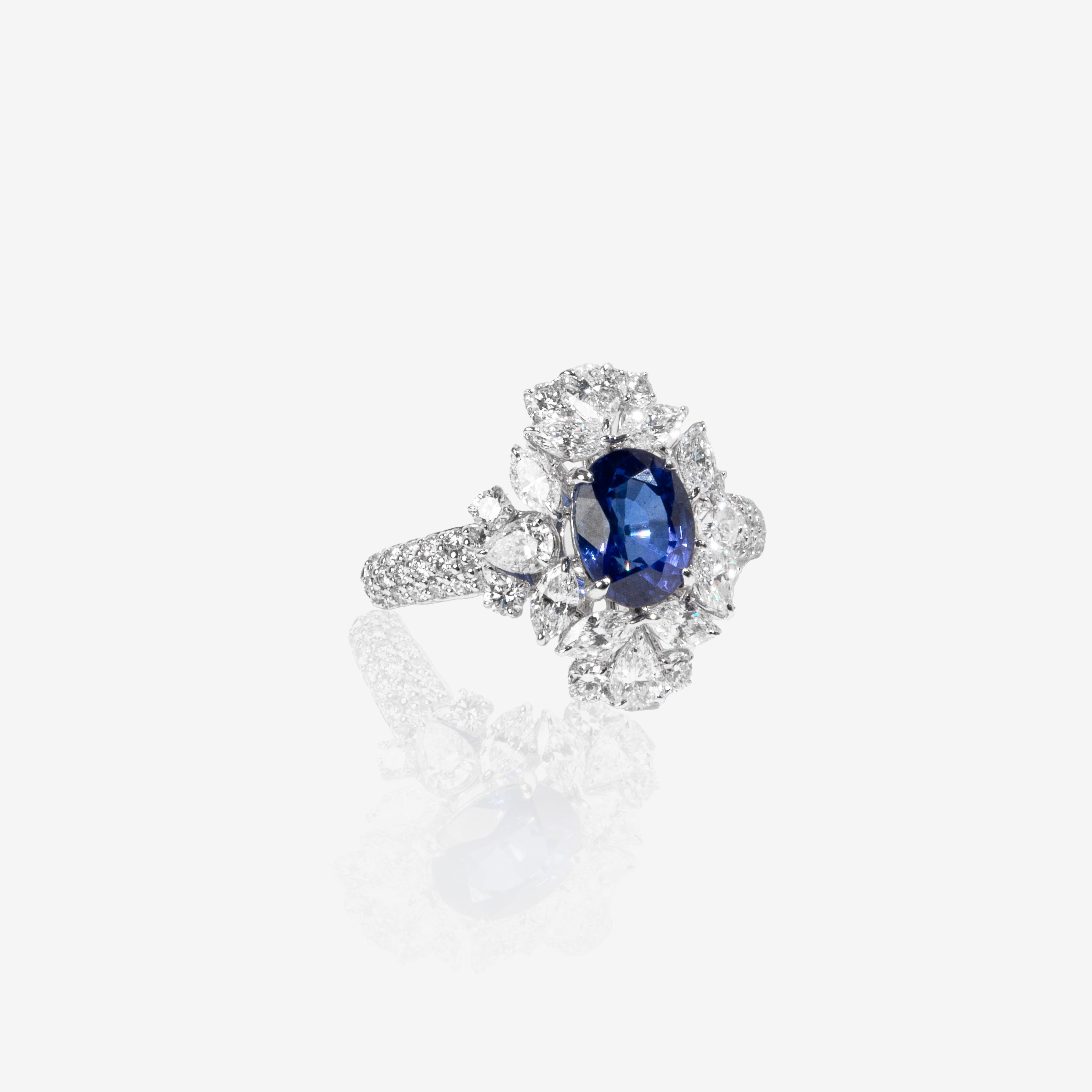 Sapphire Majesty Ring